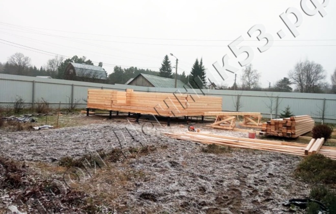 4 Брусовая баня Б-43 6×6, 64 м², Тульская область, Деревня Тесницкое (6)